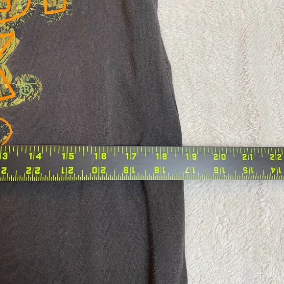 Mossy Oak Mens Tank Top 2XL Camouflage Sleeveless Graphic Logo Black Orange Hunt - Picture 6 of 7